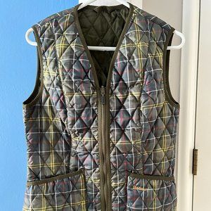 Barbour Tartan Vest/Liner US Size 6